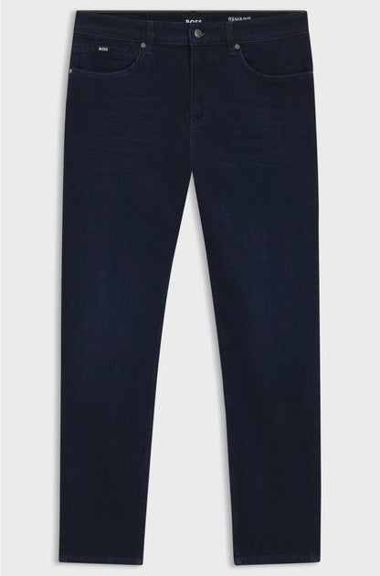 MAINE REGULAR-FIT JEANS IN DARK-BLUE DENIM