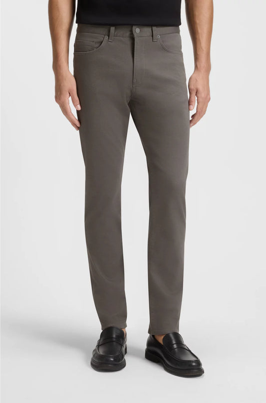 DELAWARE SLIM-FIT TROUSERS IN BRUSHED SATIN