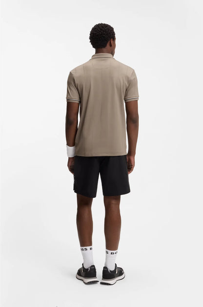 ACTIVE POLO SHIRT WITH FOUR-WAY STRETCH