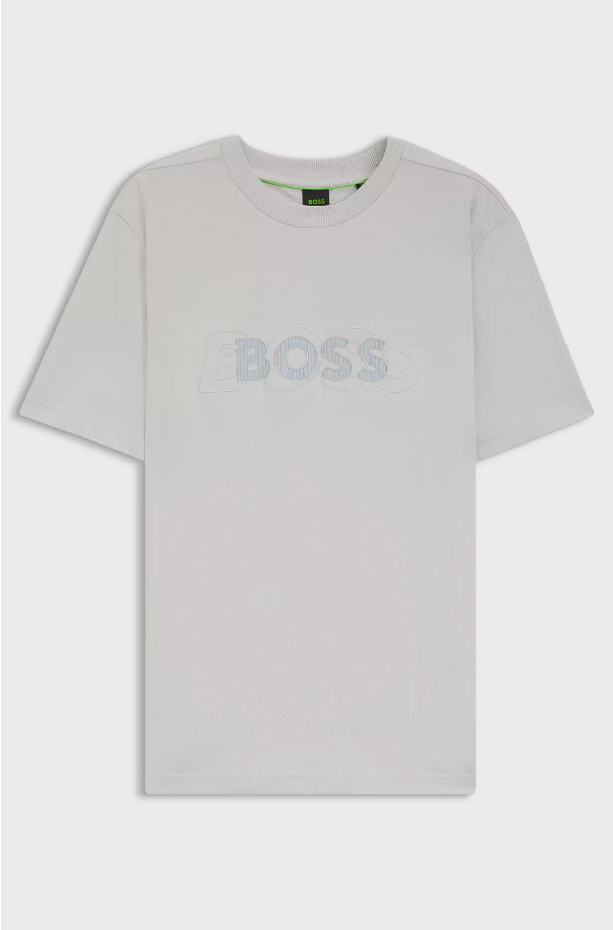 COTTON-JERSEY T-SHIRT WITH DOUBLE LOGO ARTWORK