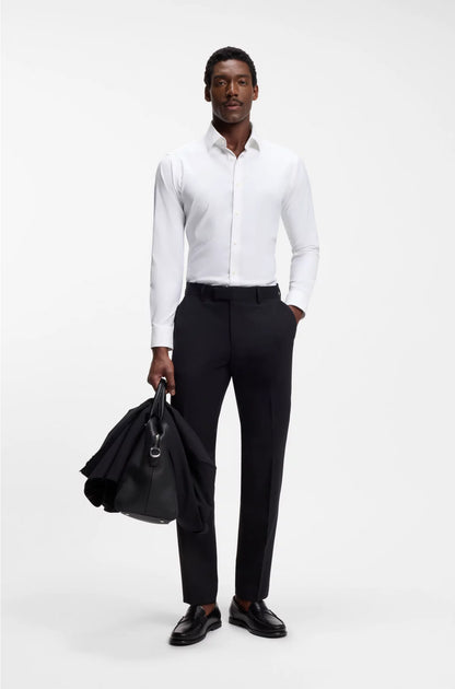 REGULAR-FIT SHIRT IN PERFORMANCE-STRETCH TWILL