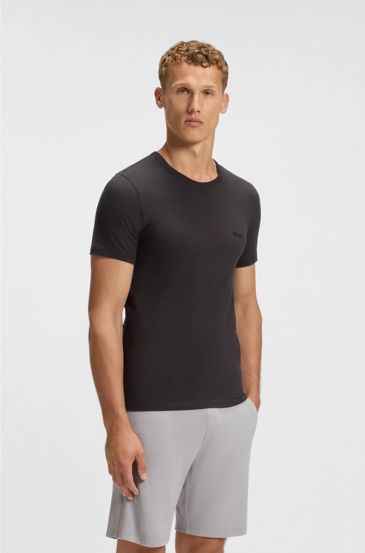 THREE-PACK OF COTTON UNDERWEAR T-SHIRTS