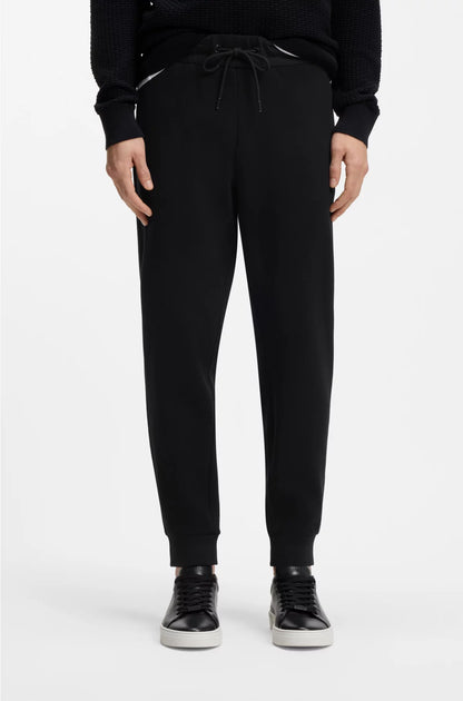 TRACKSUIT BOTTOMS IN MERCERISED STRETCH COTTON
