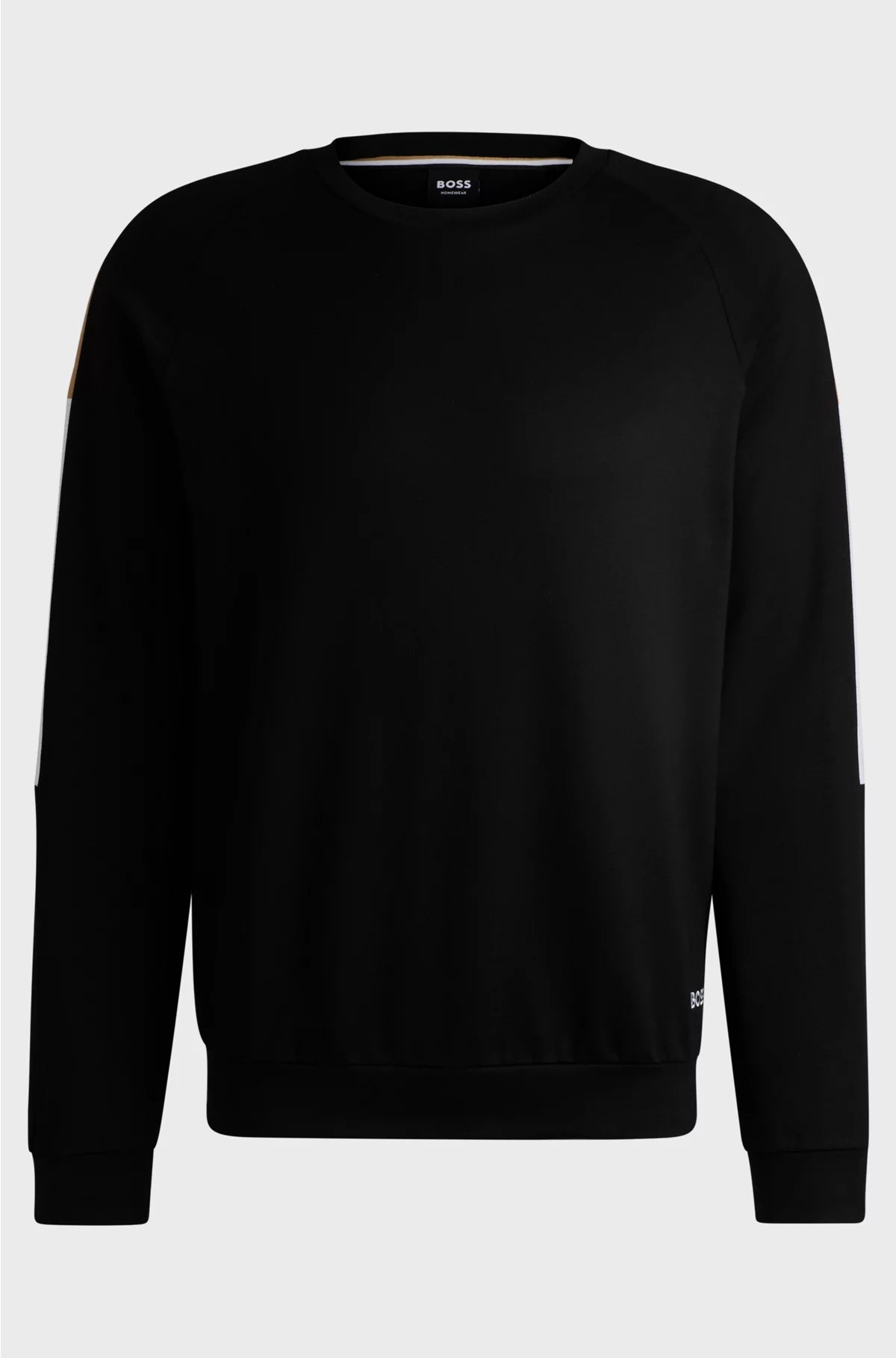 REGULAR-FIT SWEATSHIRT IN COTTON TERRY WITH CONTRAST PANELS