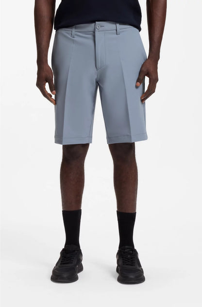 SLIM-FIT SHORTS IN WATER-REPELLENT STRETCH FABRIC