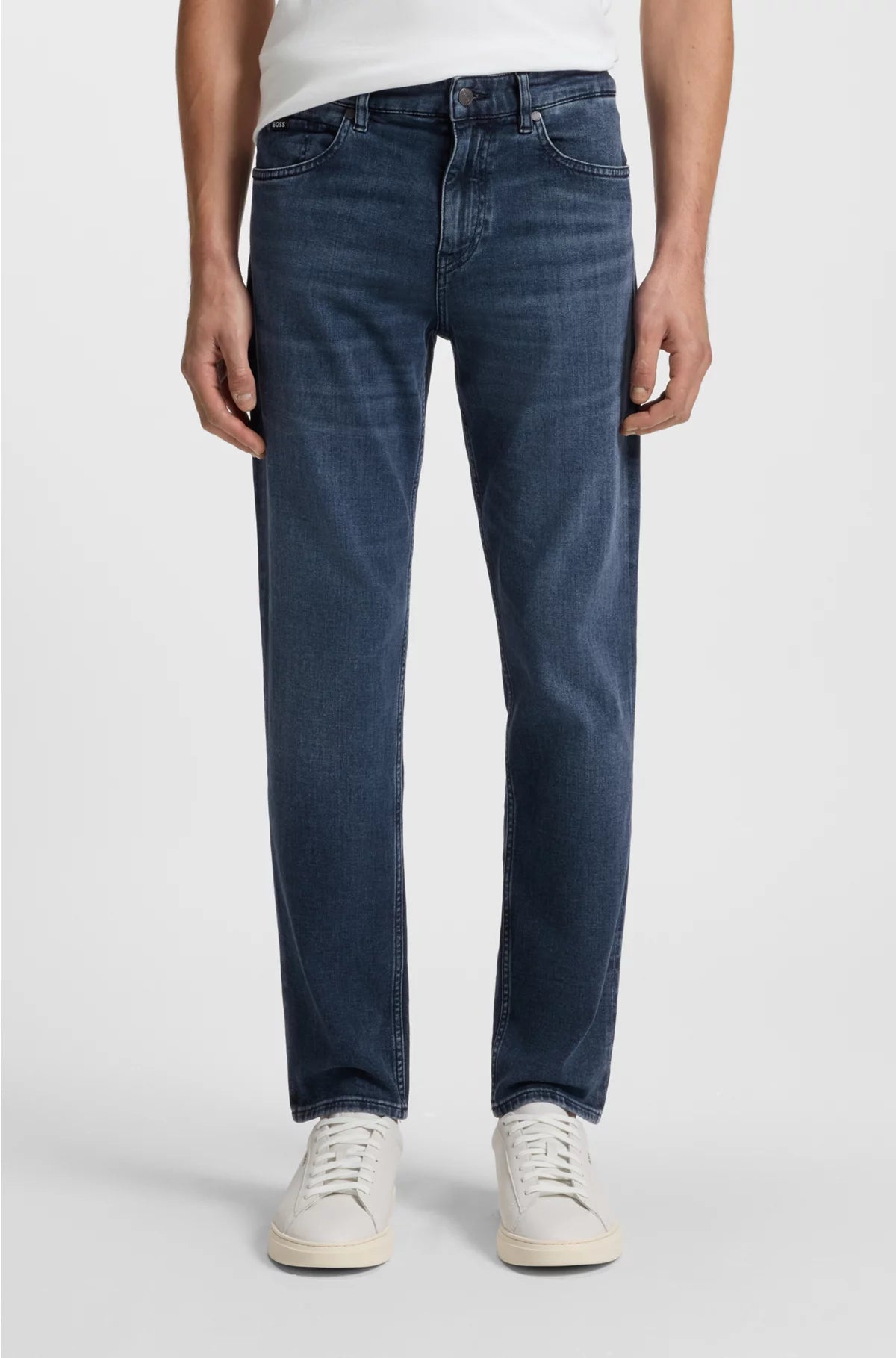 MAINE REGULAR-FIT JEANS IN BLUE ITALIAN DENIM