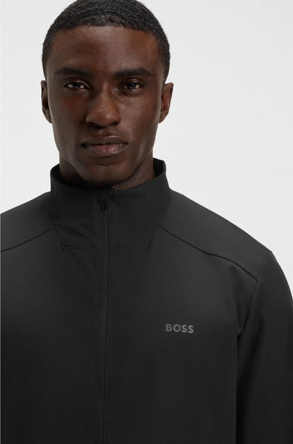 WATER-REPELLENT ZIP-UP JACKET WITH FOUR-WAY STRETCH
