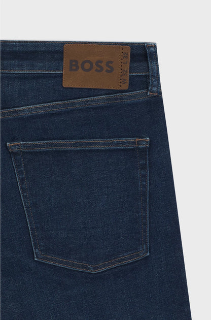 SLIM-FIT JEANS IN BLUE PERFORMANCE DENIM