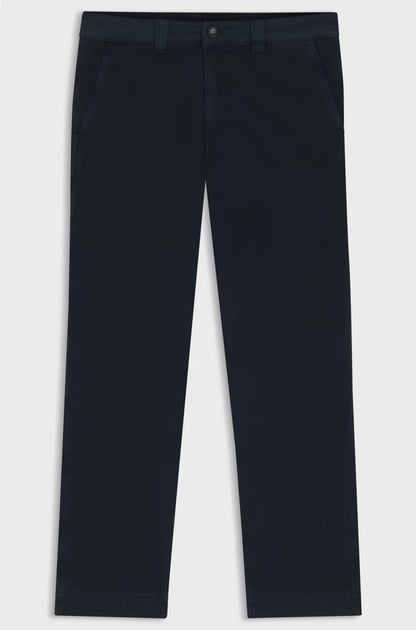 STRAIGHT-FIT TROUSERS IN STRETCH-COTTON TWILL