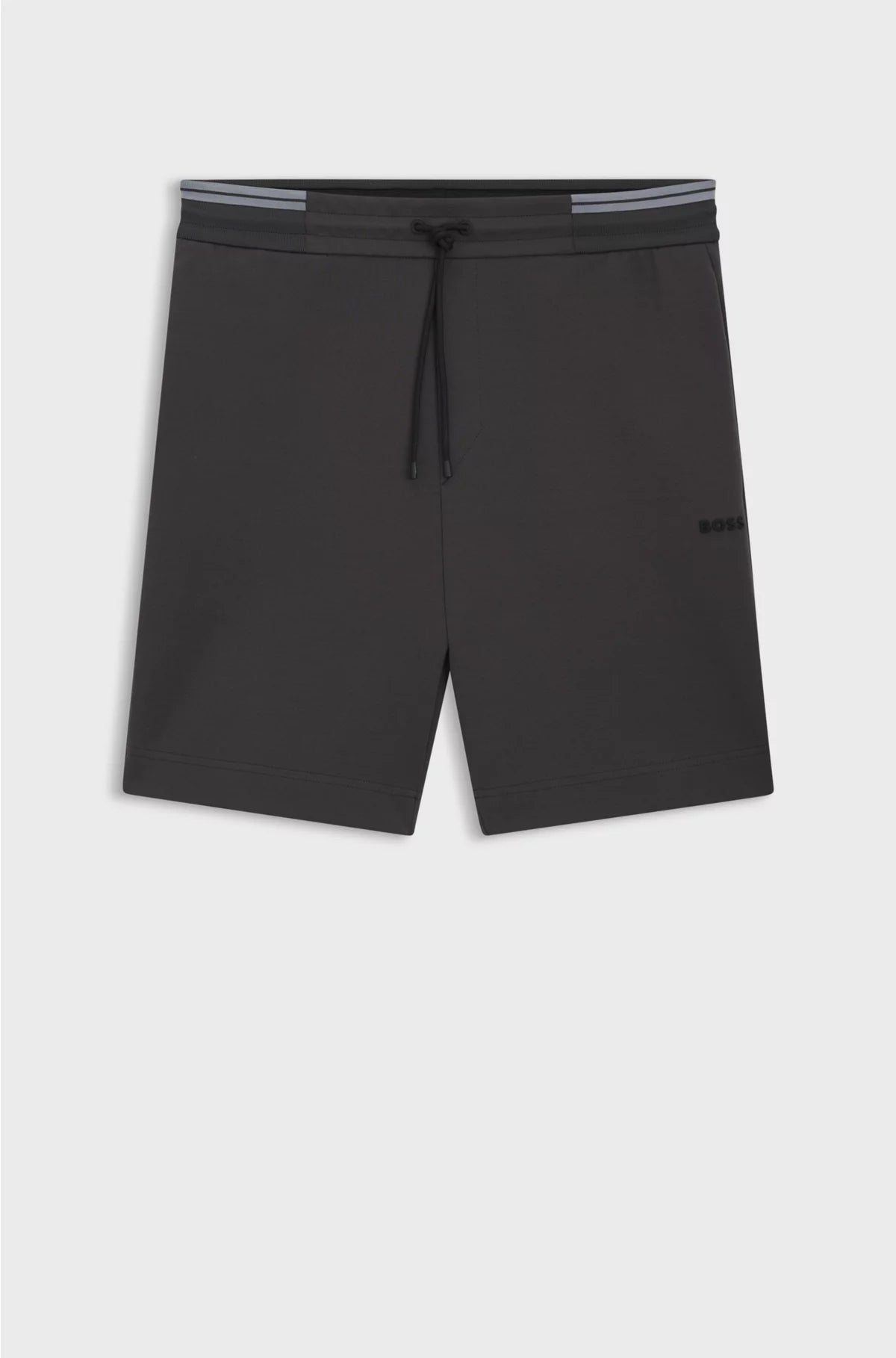 COTTON-BLEND SHORTS WITH STRIPE DETAILS