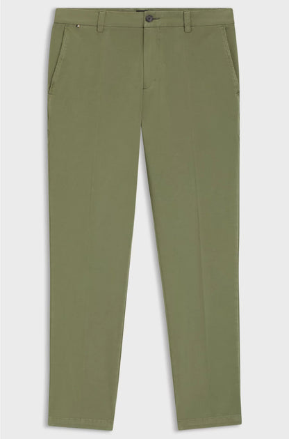 MODERN-FIT TROUSERS IN STRETCH-COTTON GABARDINE