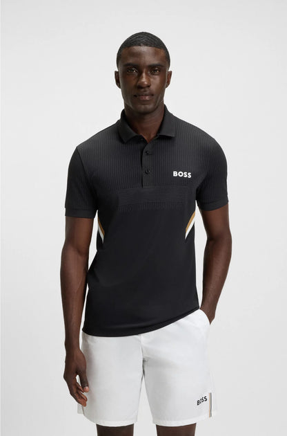 ACTIVE SLIM-FIT POLO SHIRT WITH MOISTURE MANAGEMENT