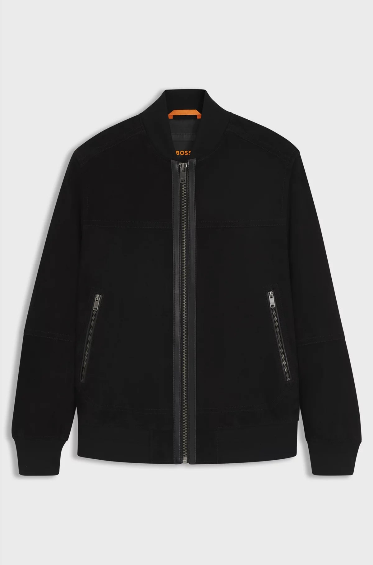REGULAR-FIT JACKET IN SUEDE