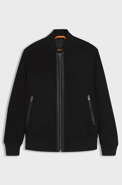 REGULAR-FIT JACKET IN SUEDE