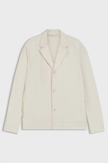PACKABLE RELAXED-FIT OVERSHIRT IN PERFORMANCE-STRETCH FABRIC