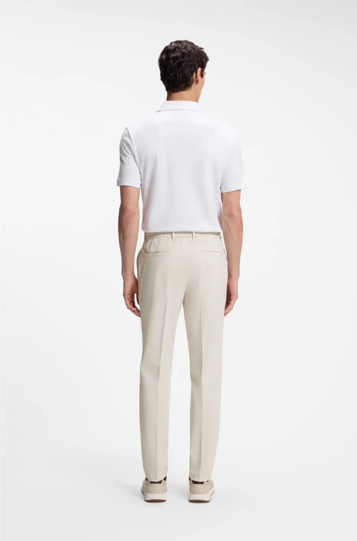 PACKABLE SLIM-FIT TROUSERS IN PERFORMANCE-STRETCH FABRIC