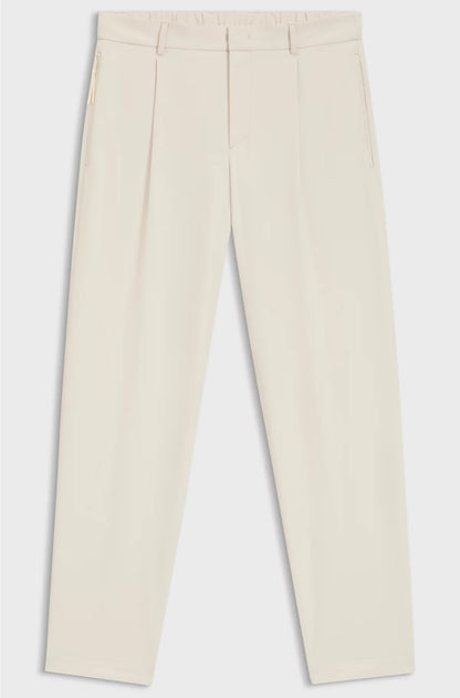 RELAXED-FIT TROUSERS IN WATER-REPELLENT STRETCH FABRIC
