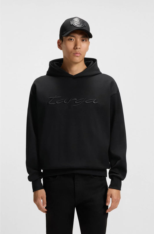 COTTON-BLEND HOODIE WITH TARGA LOGO