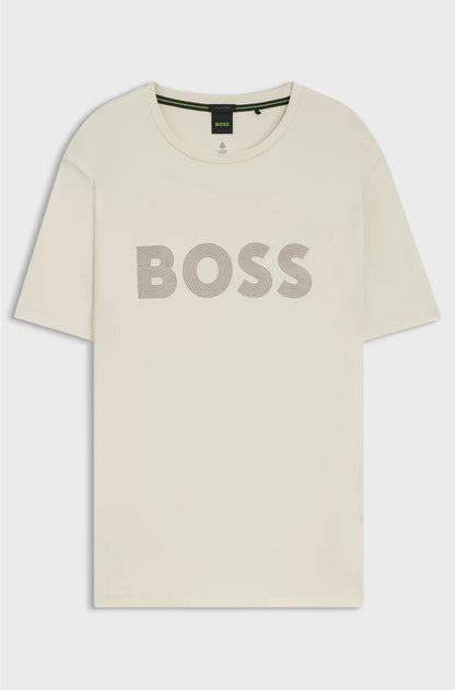 PIMA-COTTON T-SHIRT WITH GLOSS LOGO