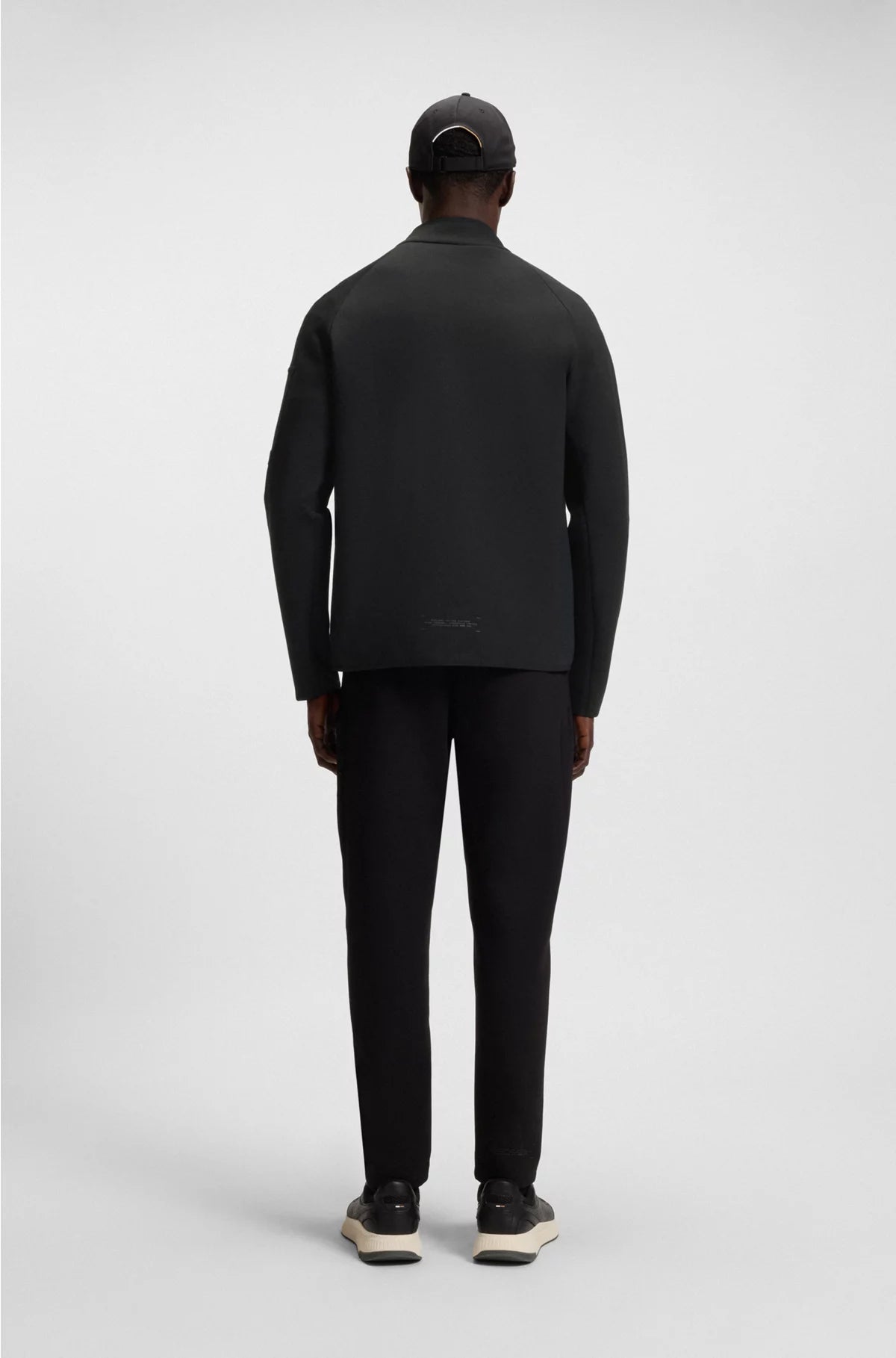 REGULAR-FIT ZIP-UP SWEATSHIRT WITH DECORATIVE REFLECTIVE DETAILS