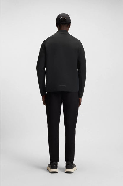 REGULAR-FIT ZIP-UP SWEATSHIRT WITH DECORATIVE REFLECTIVE DETAILS