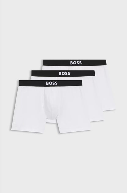 THREE-PACK OF BOXER BRIEFS IN STRETCH COTTON