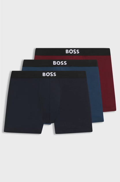 THREE-PACK OF BOXER BRIEFS IN STRETCH COTTON