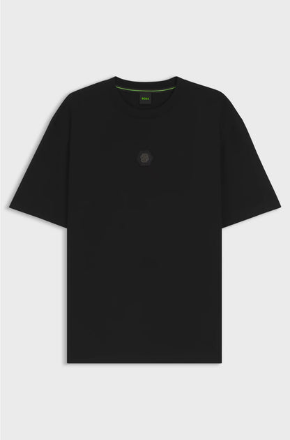COTTON-JERSEY T-SHIRT WITH DOUBLE B MONOGRAM