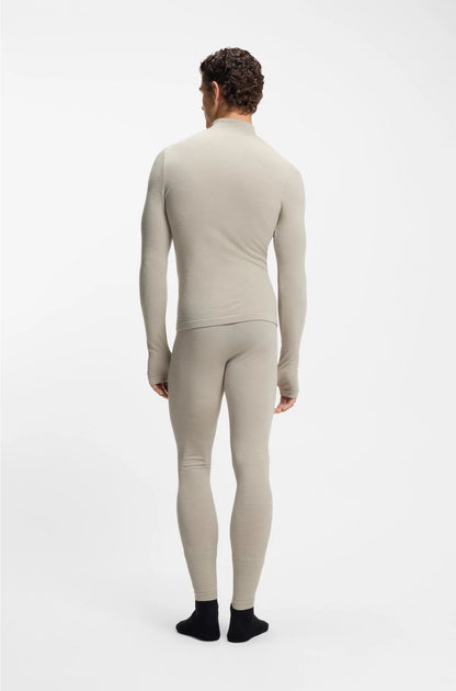 SKI BASE LAYER TROUSERS IN WOOL-BLEND JERSEY