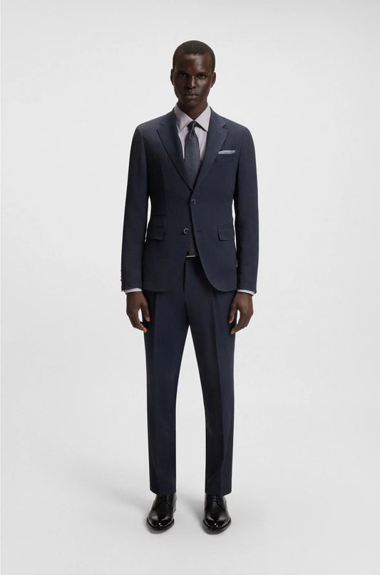 SLIM-FIT SHIRT IN AN ITALIAN COTTON BLEND