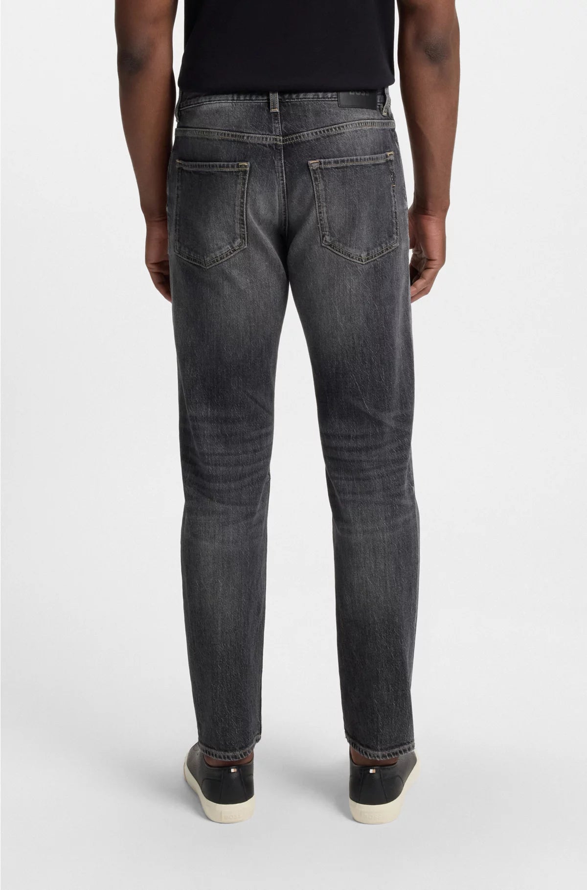 MAINE REGULAR-FIT JEANS IN GREY COMFORT-STRETCH DENIM