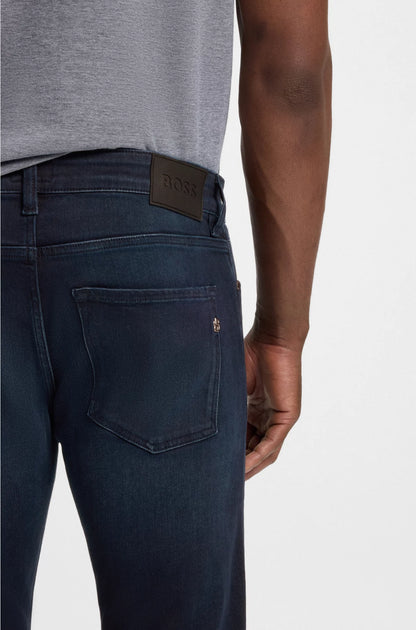 DELAWARE SLIM-FIT JEANS IN BLUE STRETCH DENIM