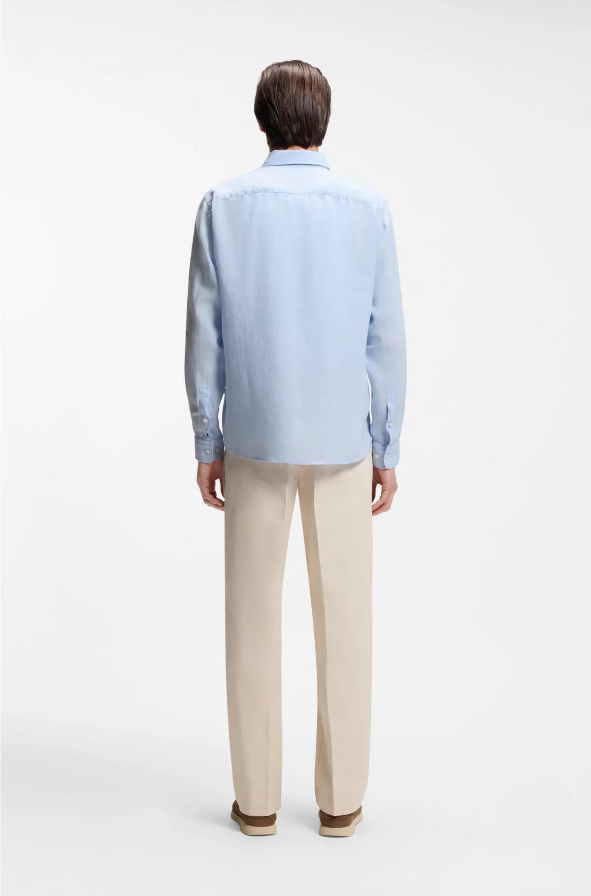 SLIM-FIT SHIRT IN LINEN