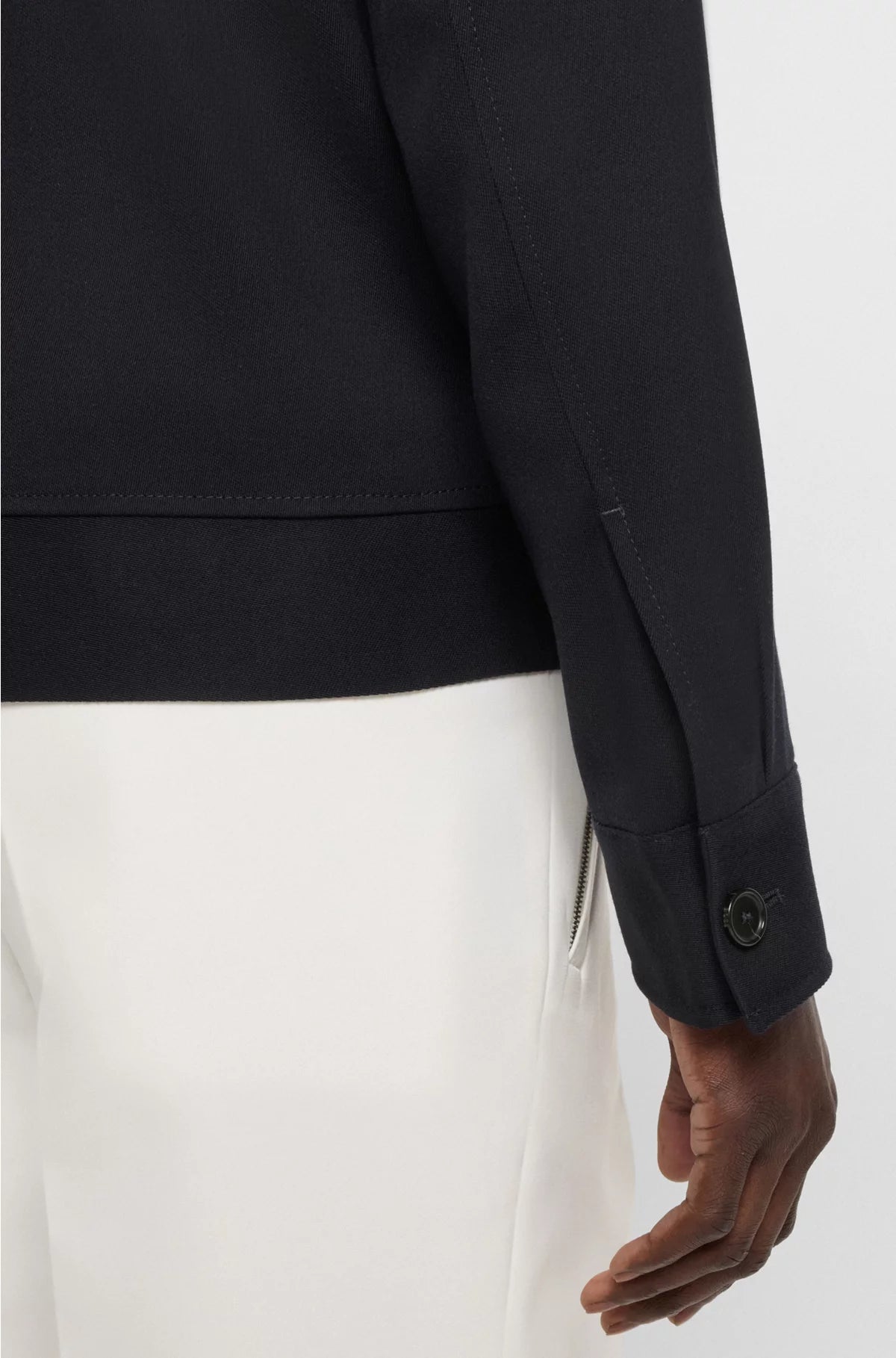 SLIM-FIT JACKET WITH WATER-REPELLENT FINISH