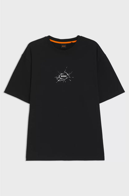 RELAXED-FIT T-SHIRT IN COTTON WITH LOGO ARTWORK