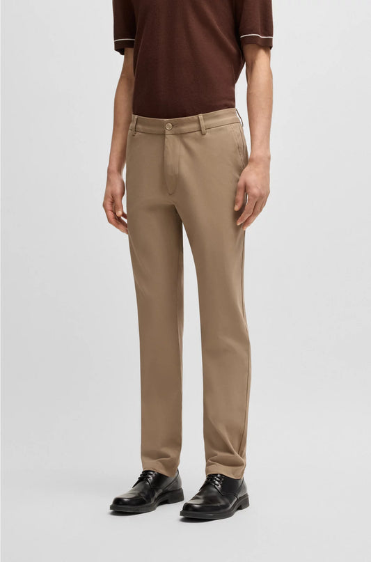 MODERN-FIT TROUSERS IN A STRETCH-COTTON BLEND