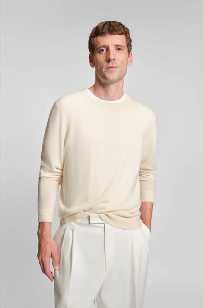 REGULAR-FIT SWEATER IN PURE CASHMERE