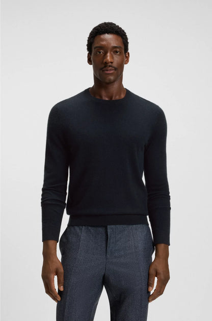 REGULAR-FIT SWEATER IN PURE CASHMERE