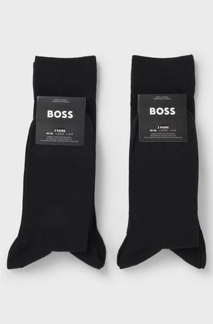 FOUR-PACK OF REGULAR-LENGTH SOCKS WITH BRANDING