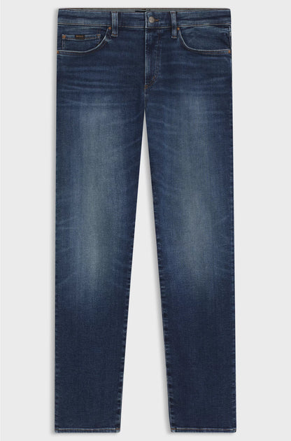 SLIM-FIT JEANS IN BLUE PERFORMANCE-STRETCH DENIM