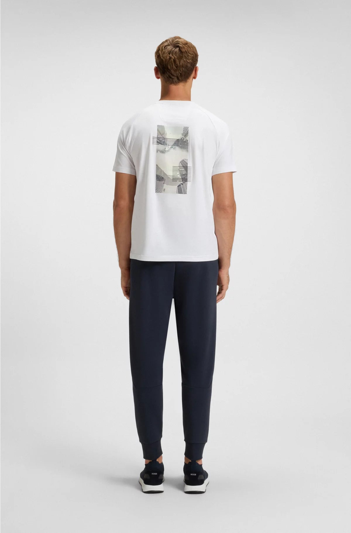 RELAXED-FIT T-SHIRT WITH DECORATIVE REFLECTIVE ACCENTS
