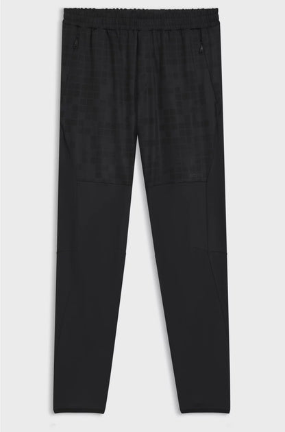 ACTIVE TRACKSUIT BOTTOMS IN GRAPHIC-PRINT PERFORMANCE FABRIC