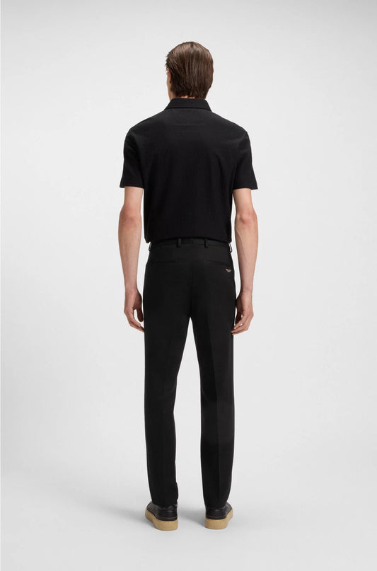 CHINOS IN STRETCH COTTON AND CASHMERE