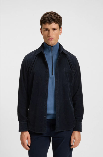 REGULAR-FIT SHIRT IN COTTON CORDUROY