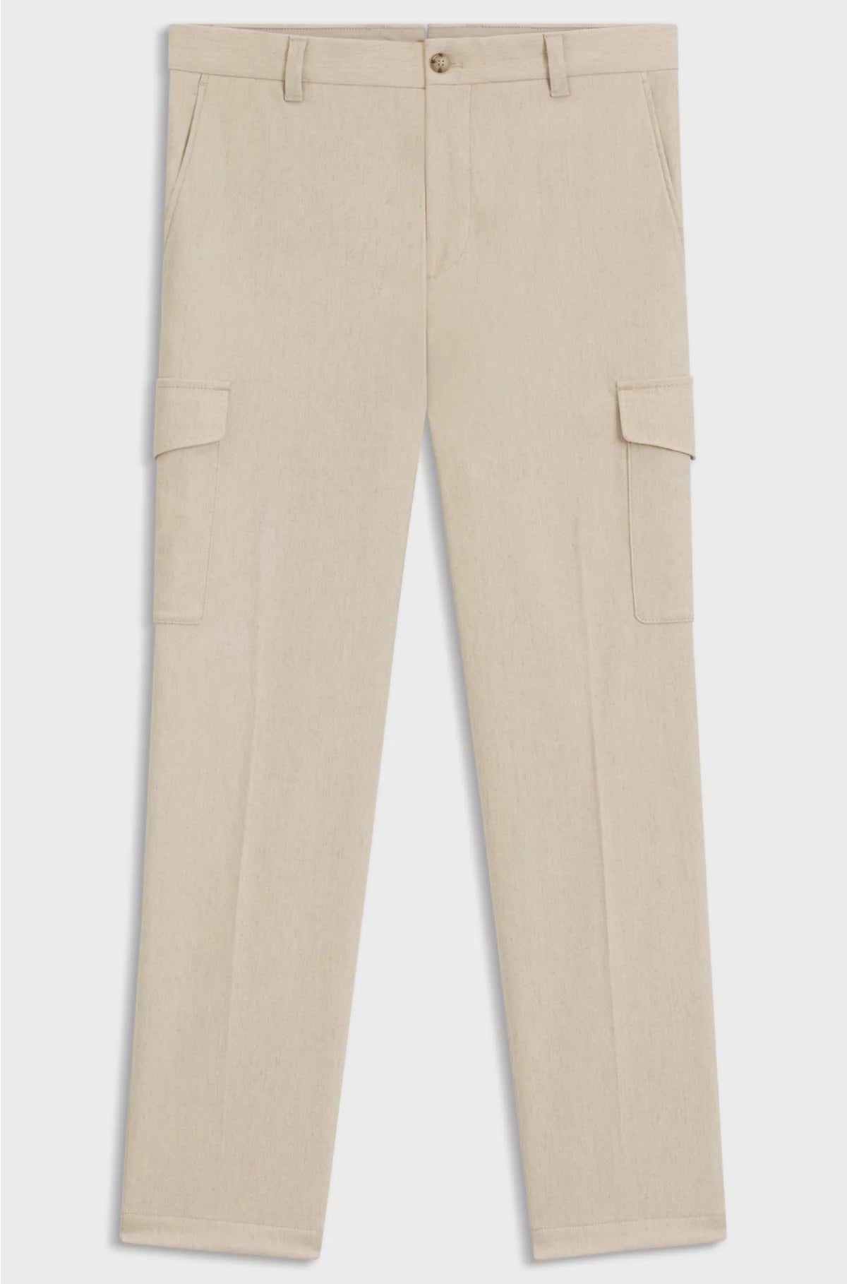 TAPERED-FIT TROUSERS WITH CARGO POCKETS