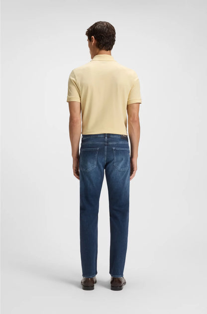 DELAWARE SLIM-FIT JEANS IN BLUE SOFT-TOUCH DENIM