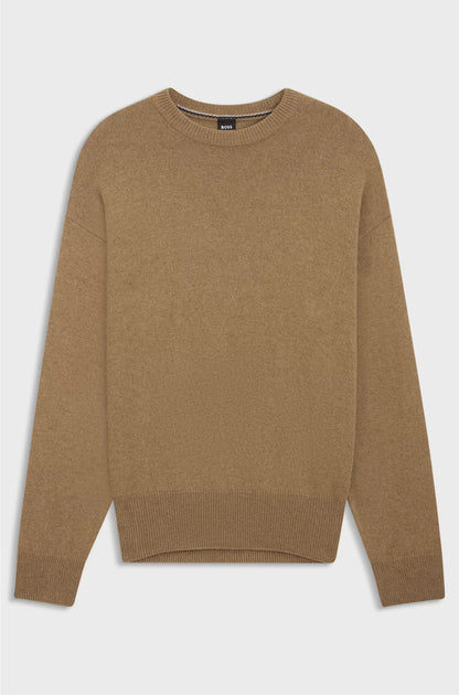 RELAXED-FIT SWEATER IN VIRGIN WOOL