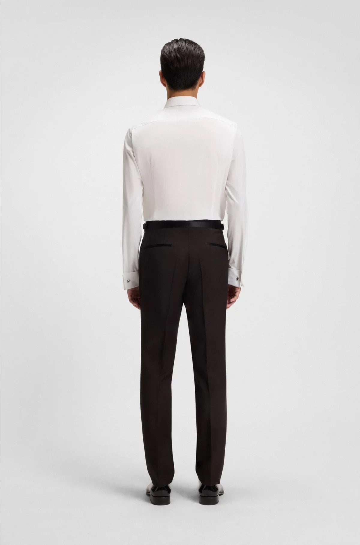 SLIM-FIT SHIRT IN ITALIAN-MADE COTTON POPLIN