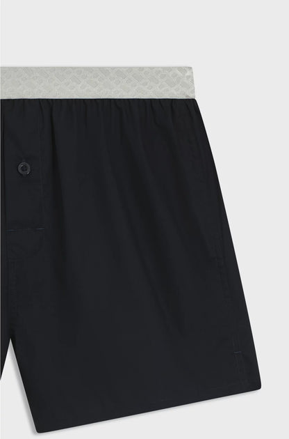 TWO-PACK OF COTTON-POPLIN PYJAMA SHORTS