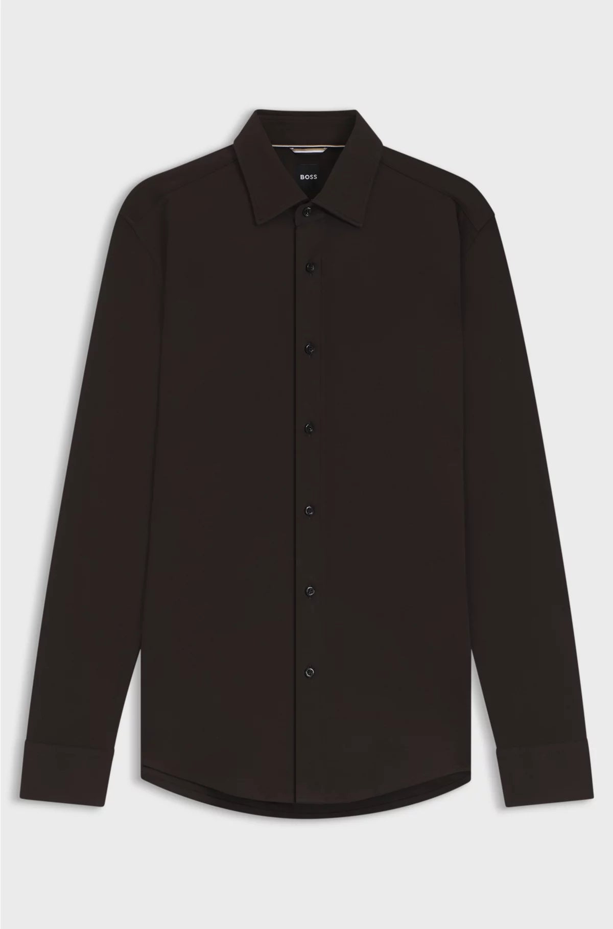 SLIM-FIT SHIRT IN MERCERISED COTTON
